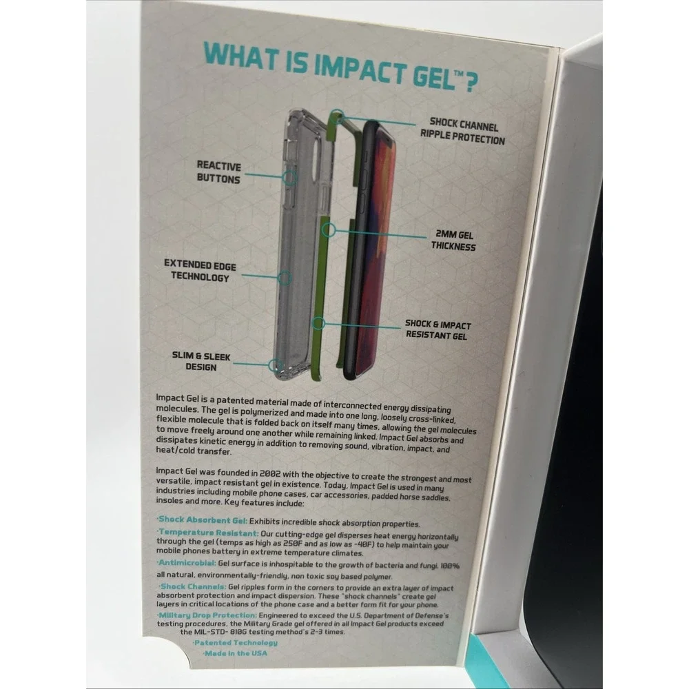 Impact Gel Challenger Series Hard Case for Apple iPhone 11 & 11 Pro-‎ Black NIB